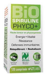 Spiruline Bio Phyco+ - 120 comprimés - Lt Labo