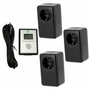 Pack 3 filtres CPL et mesureur Greenwave EMI Meter